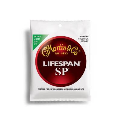 Martin Guitars - SP Lifespan Phosphor Bronze Strings