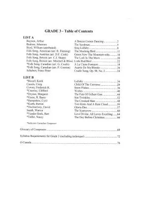 The New Millennium Series - Grade 3 - Voice - Book