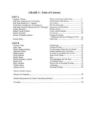 The New Millennium Series - Grade 5 - Voice - Book