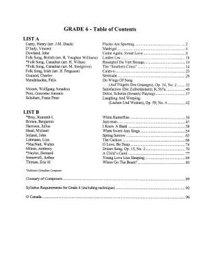 The New Millennium Series - Grade 6 - Voice - Book