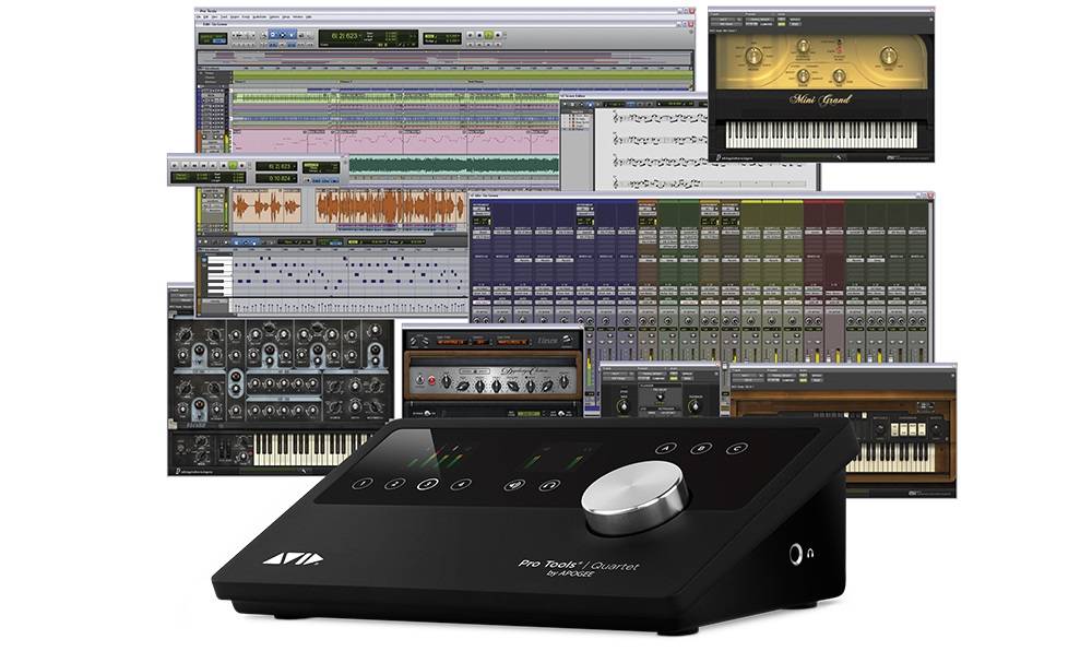 Pro Tools Quartet USB Audio Interface w/1 Yr Subscription