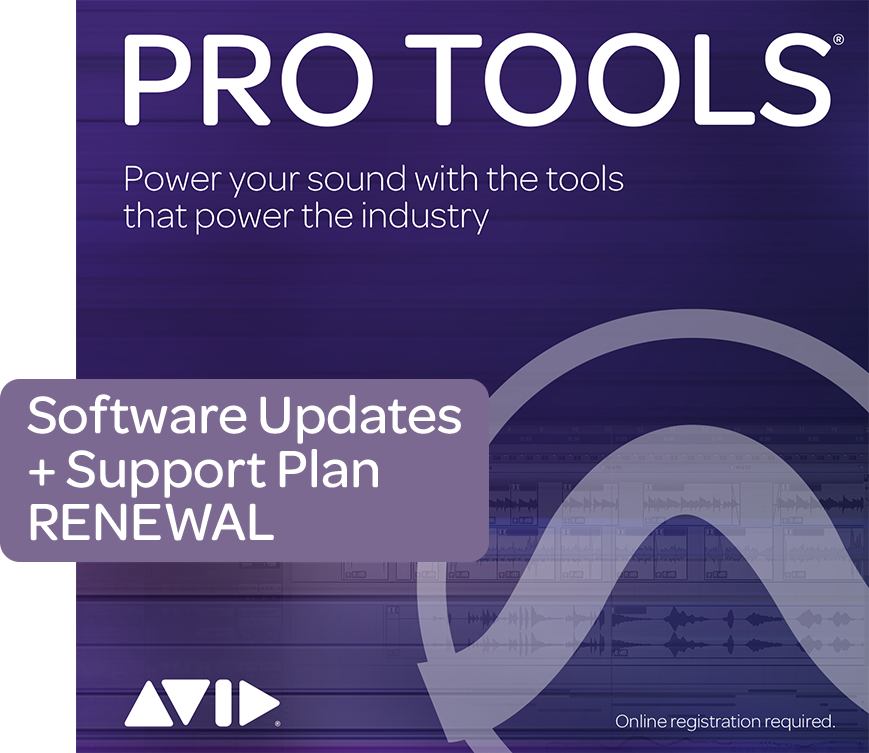 Pro Tools 1 Year Software Updates & Support Plan - Renewal
