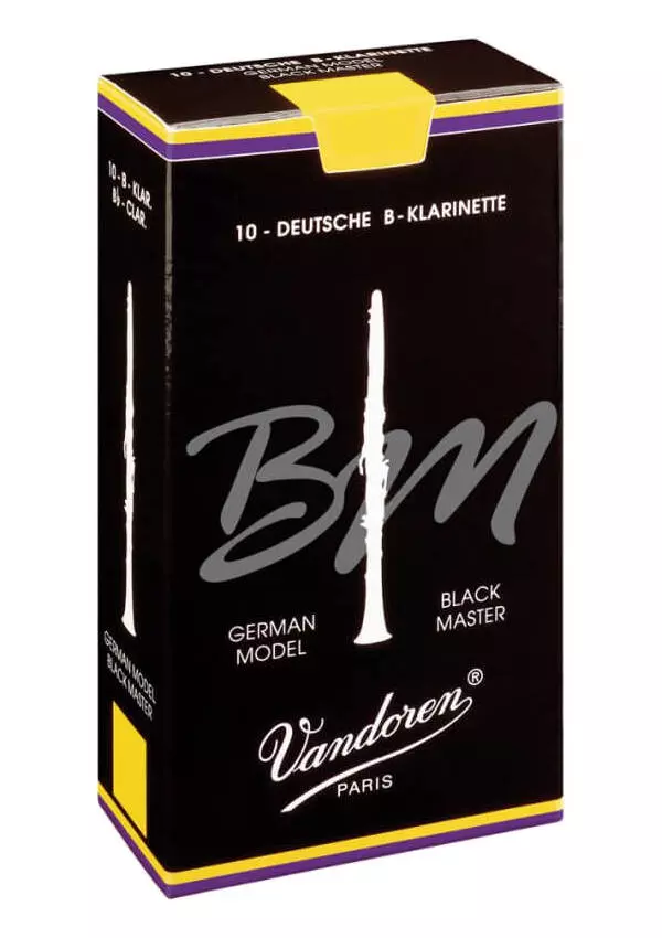Black Master Bb Clarinet Reeds (10/Box) - 4