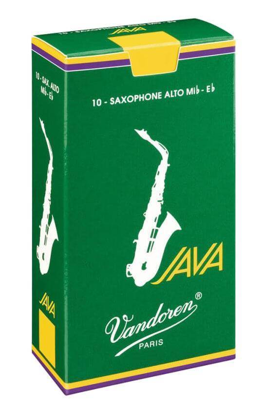 Java Alto Saxophone Reeds (10/Box) - 2.5