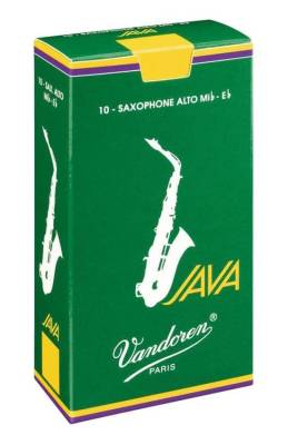 Vandoren - Java Alto Saxophone Reeds (10/Box) - 2.5