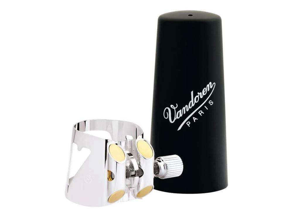 Optimum Bass Clarinet Ligature - Silver Plated