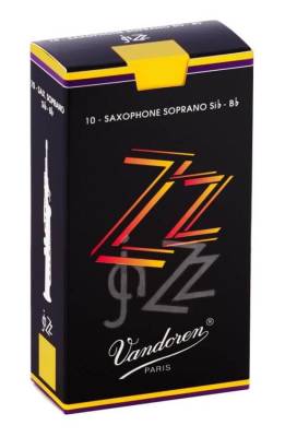 Vandoren - ZZ Soprano Saxophone Reeds (10/Box) - 3 1/2