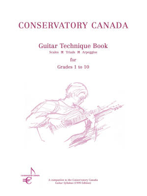 Conservatory Canada - Guitar Technique Book