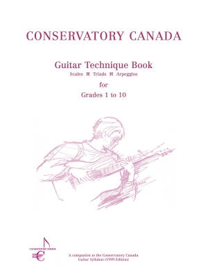 Conservatory Canada - Guitar Technique Book