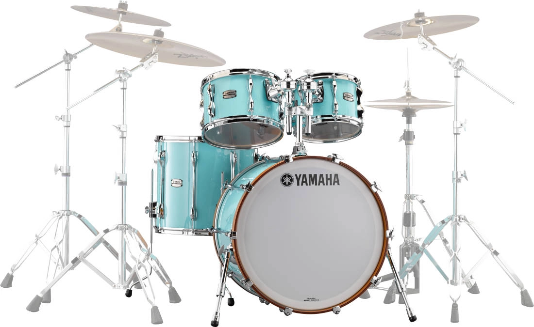 Recording Custom 4-Piece Shell Pack (20,10,12,14) - Surf Green