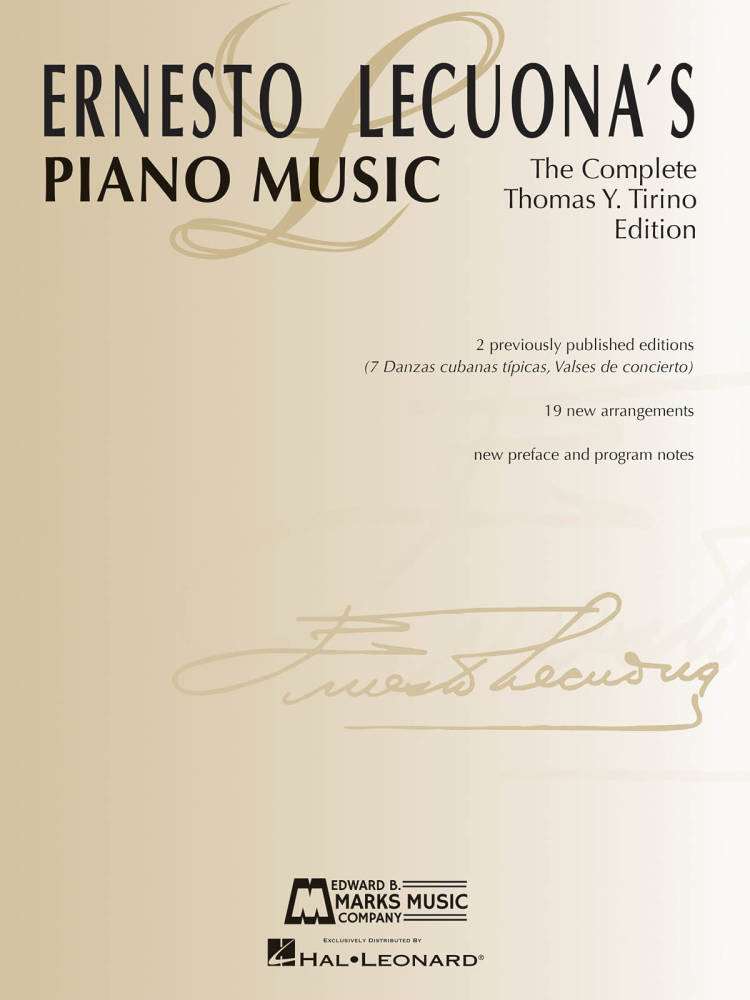Ernesto Lecuona\'s Piano Music - Lecuona/Tirino - Piano - Book