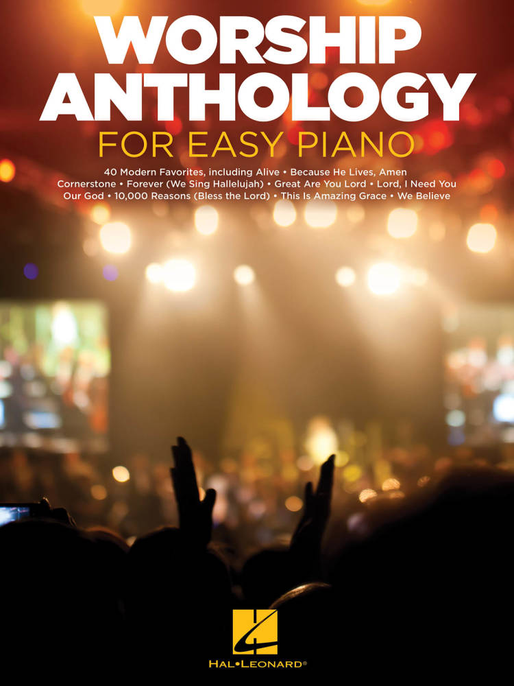 Worship Anthology for Easy Piano - Book