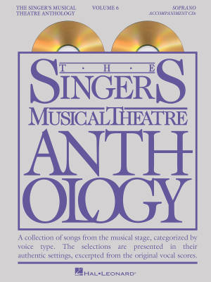 The Singer\'s Musical Theatre Anthology Volume 6 - Walters - Soprano Voice - 2 CDs