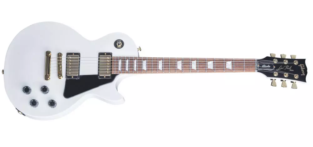 2016 Les Paul Studio HP - Alpine White, Gold Hardware