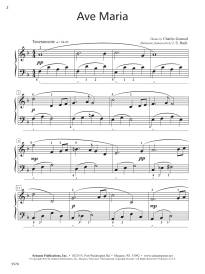 Easy Classics: Ave Maria - Gounod/Schaum - Late Elementary Piano - Sheet Music