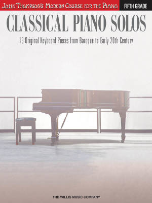 Willis Music Company - Classical Piano Solos: Fifth Grade - Low/Schumann/Siagian - Advanced Piano - Book