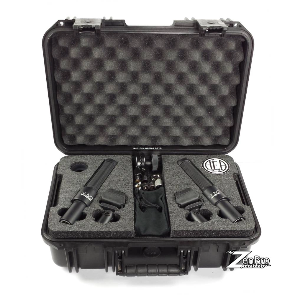 N8 Stereo Kit with 2 x N8 Microphones, Case, Stereo Bar, Windscr