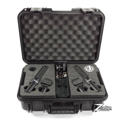 AEA Microphones - N8 Stereo Kit with 2 x N8 Microphones, Case, Stereo Bar, Windscr