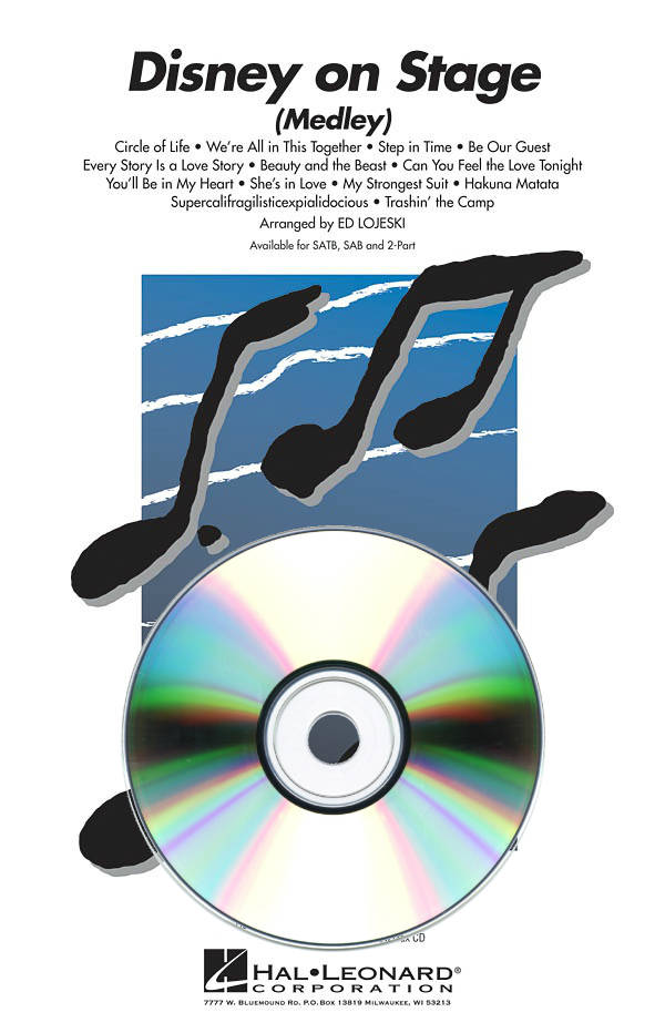 Disney On Stage (Medley) - Lojeski - ShowTrax CD
