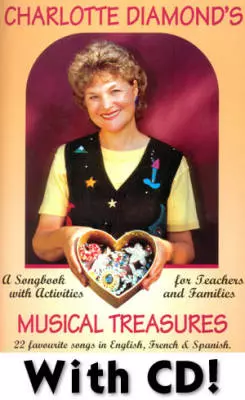 Charlotte Diamonds Musical Treasures - Piano /Vocal /Guitar /Activities - Book/CD