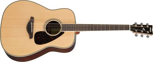 Yamaha - FG Series Solid Spruce Top Acoustic Guitar - Natural Finish