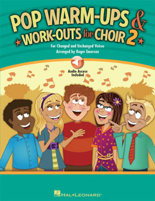 Hal Leonard - Pop Warm-Ups and Work-Outs for Choir, Vol. 2 - Emerson - Book/Audio Online
