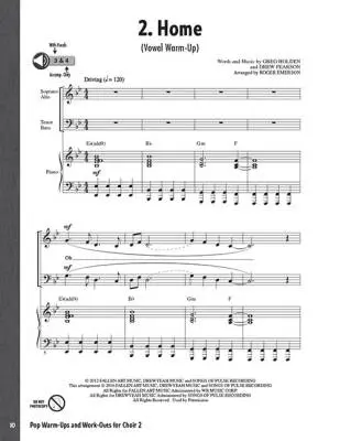 Pop Warm-Ups and Work-Outs for Choir, Vol. 2 - Emerson - Book/Audio Online