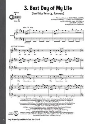 Pop Warm-Ups and Work-Outs for Choir, Vol. 2 - Emerson - Book/Audio Online