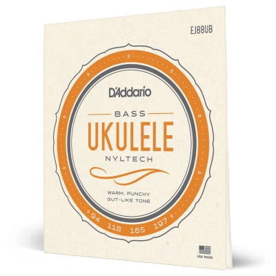 DAddario - EJ88UB - Bass Ukulele Nyltech String Set (U-Bass)