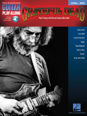 Grateful Dead: Guitar Play-Along Vol. 186 - Guitar TAB - Book/Audio Online