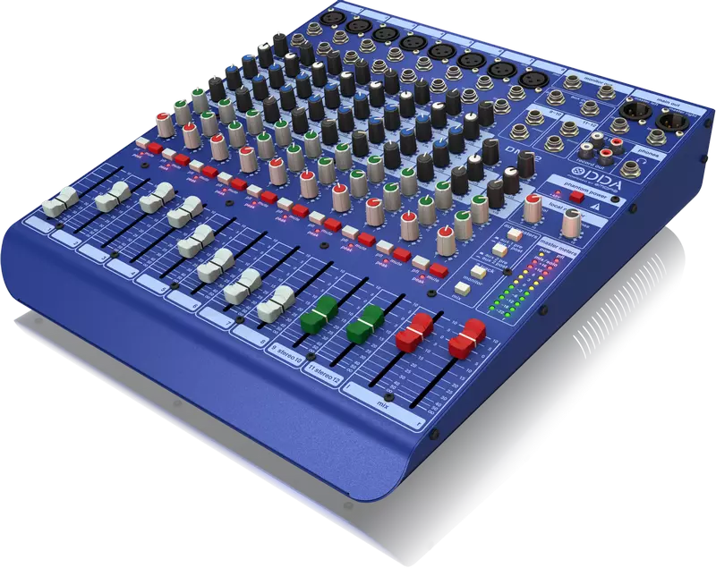 12 Channel Analogue Live/Studio Mixer