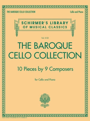 Hal Leonard - The Baroque Cello Collection - Cello/Piano - Score/Solo Part