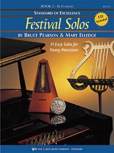 Standard of Excellence: Festival Solos, Book 2 - Pearson/Elledge - Clarinet - Book/CD