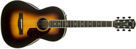 PM-2 Deluxe Parlor Acoustic Guitar w/Ebony Fingerboard - Vintage sunburst