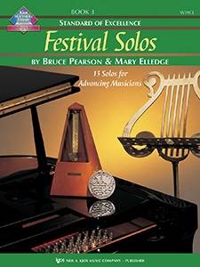 Kjos Music - Standard of Excellence: Festival Solos, Livre 3 - Pearson/Elledge - Clarinette basse - Livre/audio en ligne