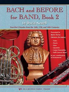 Kjos Music - Bach and Before for Band, Book 2 - Newell - Trombone/Baritone B.C./Bassoon - Book