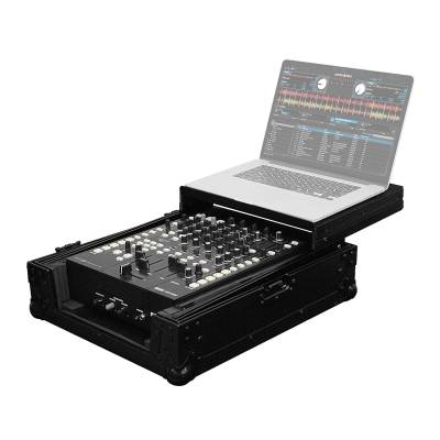 Black Label Low Profile Glide Style Case for a 12\'\' DJ Mixer