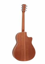 LV-03R Rosewood Recording Series L-Body Cutout Acoustic Guitar with Case - Left-Handed