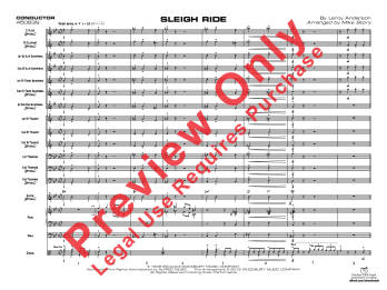 Sleigh Ride - Anderson/Story - Jazz Ensemble - Gr. 1