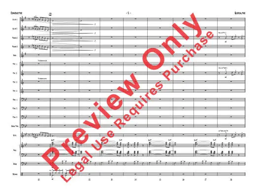 Gibraltar - Hubbard/Kamuf - Jazz Ensemble - Gr. 3.5