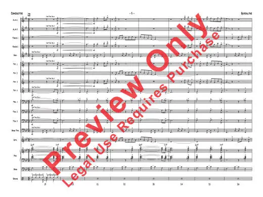 Gibraltar - Hubbard/Kamuf - Jazz Ensemble - Gr. 3.5