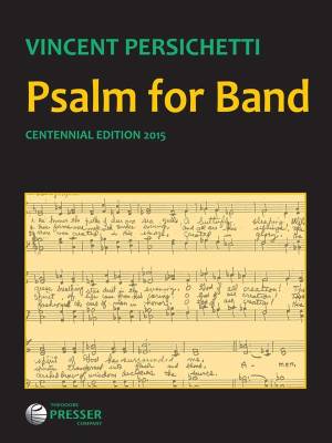 Psalm for Band, Opus 53 - Persichetti - Concert Band - Gr. 4