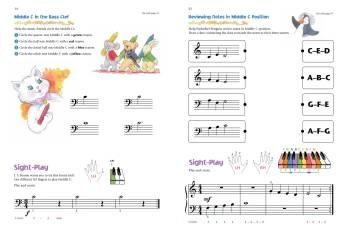 Music for Little Mozarts: Notespeller & Sight-Play Book 2 - Barden /Kowalchyk /Lancaster - Early Elementary Piano - Book