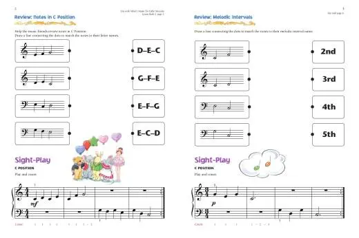 Music for Little Mozarts: Notespeller & Sight-Play Book 4 - Barden /Kowalchyk /Lancaster - Early Elementary Piano - Book