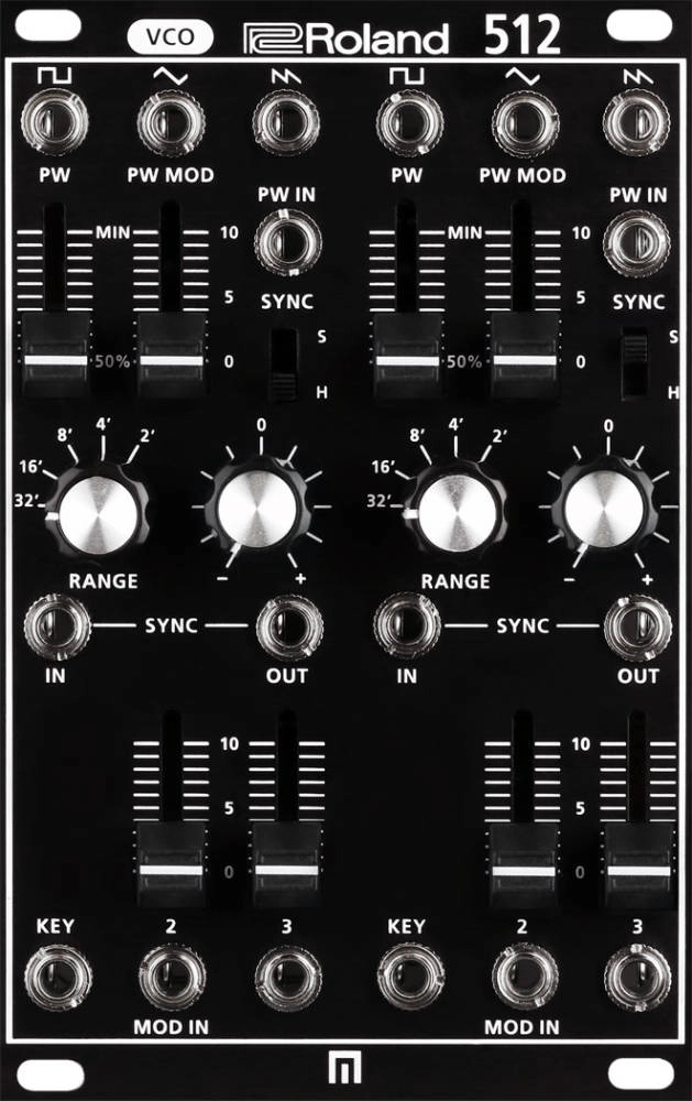 512 Dual VCO Eurorack Module for System 500
