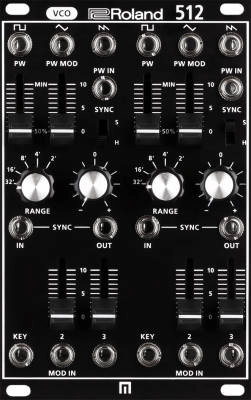 512 Dual VCO Eurorack Module for System 500