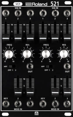 521 Dual VCF Eurorack Module for System 500