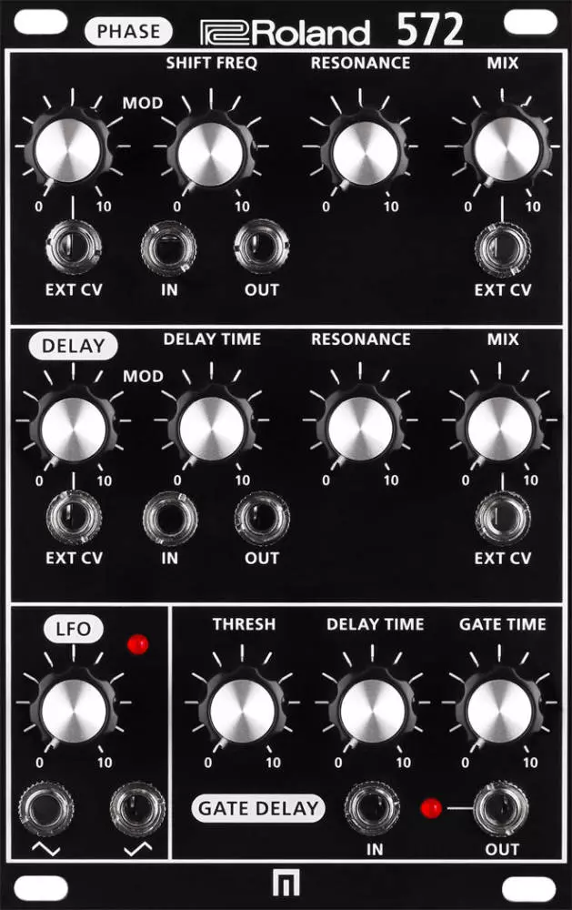 Phase Shifter/Delay/LFO 572 Module for System 500