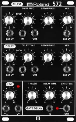 Phase Shifter/Delay/LFO 572 Module for System 500