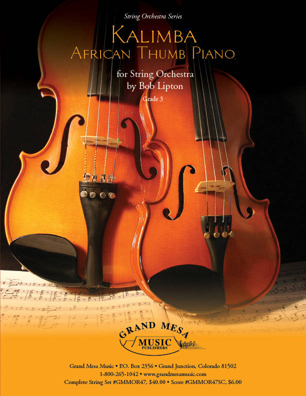 Kalimba-African Thumb Piano - Lipton - String Orchestra - Gr. 3